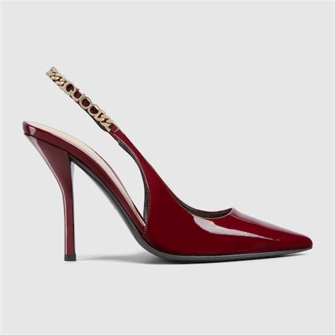 gucci secchiello cipria|Gucci Signoria slingback pump.